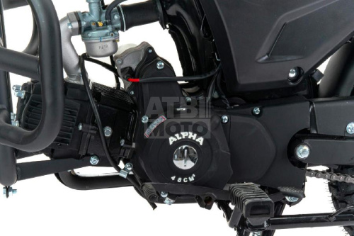 Мопед Motoland Альфа RS 11 (LM48-B) черный (А) Мопед Motoland Альфа RS 11 (LM48-B) черный (А)