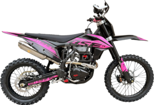 Мотоцикл Эндуро / кроссовый BSE T4 Pink (ZS172FMM-5) Мотоцикл Эндуро / кроссовый BSE T4 Pink (ZS172FMM-5)