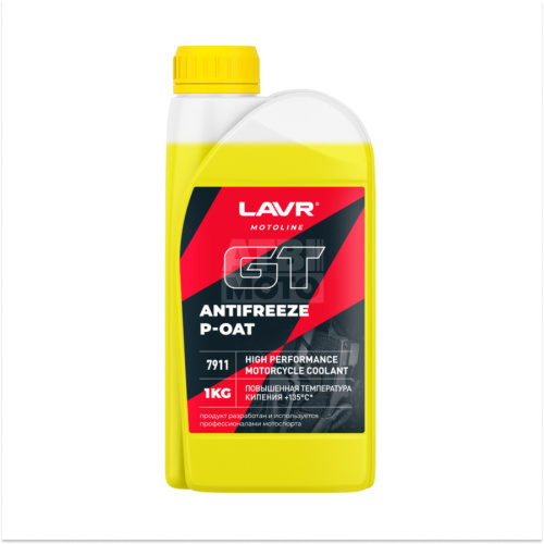 Антифриз LAVR P-OAT GT Motoline 1кг Антифриз LAVR P-OAT GT Motoline 1кг