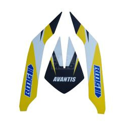 Наклейка на крыло переднее Avantis FX250 матовая Наклейка на крыло переднее Avantis FX250 матовая