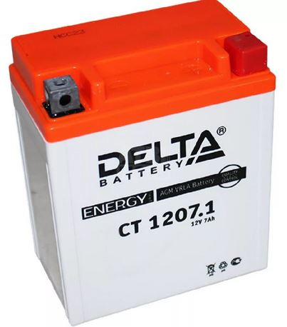 АКБ 12V7Ah (114х70х132) ( необслуж.) Delta АКБ 12V7Ah (114х70х132) ( необслуж.) Delta
