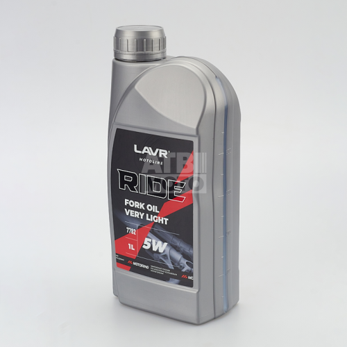 Масло вилочное LAVR RIDE Fork oil 5W (1л) Масло вилочное LAVR RIDE Fork oil 5W (1л)