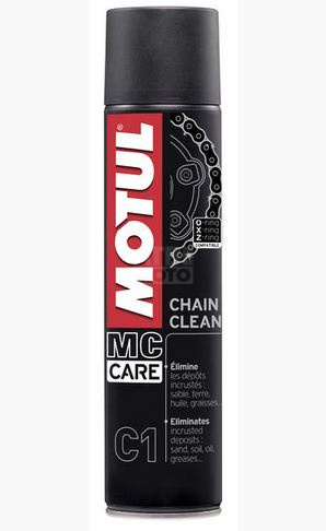 Очиститель цепи Motul C1 Chain Clean 400мл. Очиститель цепи Motul C1 Chain Clean 400мл.