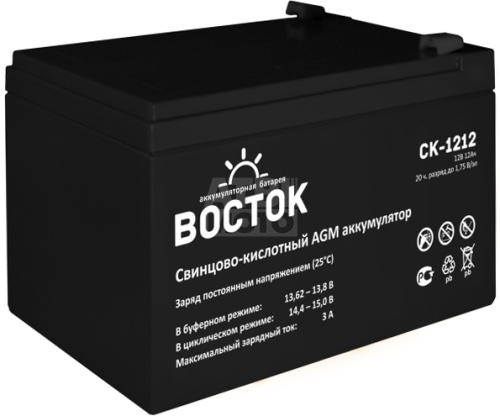 АКБ 12V12Ah (151х98х95) СК Восток АКБ 12V12Ah (151х98х95) СК Восток