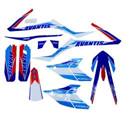 Комплект наклеек pitbike Avantis Classic Комплект наклеек pitbike Avantis Classic