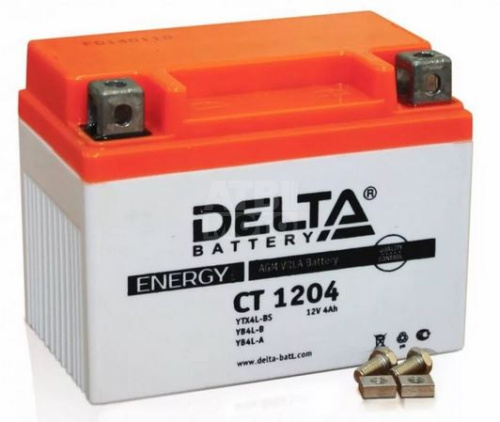 АКБ 12V4Ah (114x70x87) ( необслуж.) Delta АКБ 12V4Ah (114x70x87) ( необслуж.) Delta